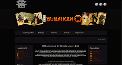 Desktop Screenshot of bushikan.de